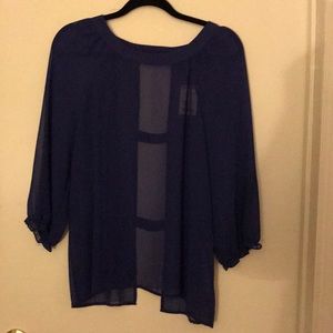 Blue women’s blouse